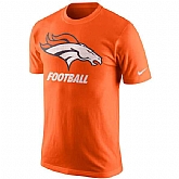 Denver Broncos Nike Facility WEM T-Shirt - Orange,baseball caps,new era cap wholesale,wholesale hats